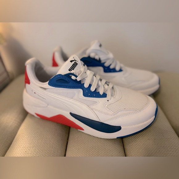 Puma Mens BMW MMS X-Ray Speed Lace Up Sneakers Shoes Casual - White 8.5 Men’s - Picture 2 of 7